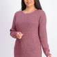 Karen Scott Women's Boat-Neck Chenille Sweater Red Size Medium