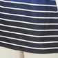Karen Scott Women's Sport Ombre Striped Cowlneck Top Navy Size Large