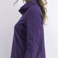 Karen Scott Women's Sport Cowl-Neck Top Purple Size X-Large