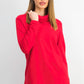 Karen Scott Women's Sport Cowl-Neck Top  Red Size 2 Extra Large