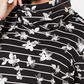 Karen Scott Women's Sport Printed Funnel Neck Top Black Size Large