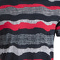 American Rag Men's Wavy Stripe Textured T-Shirt, Black Size XXX Large