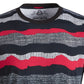 American Rag Men's Wavy Stripe Textured T-Shirt  Black Size X-Large