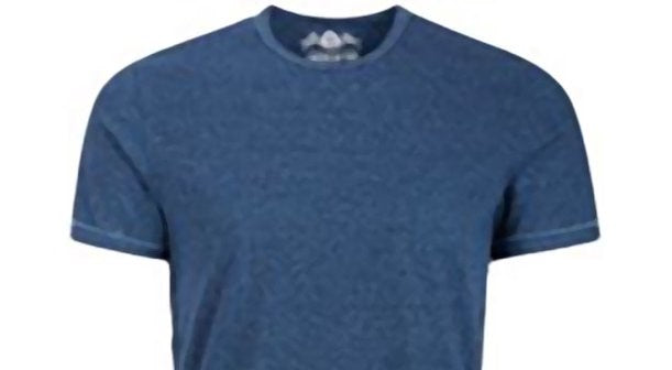 American Rag Men's True Feeder Stripe T-Shirt Dark Blue Size Small