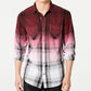 INC International Concepts Men's Regular-Fit Dip-Dyed Plaid Shirt Brown Size XXX Large