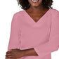 Karen Scott Women's Eyelet-Trim Top  Dark Pink Size 2 Extra Large