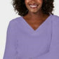 Karen Scott Women's Eyelet-Trim Top Purple Size 2 Extra Large