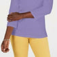 Karen Scott Women's Eyelet-Trim Top Purple Size 2 Extra Large
