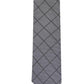 Alfani Men's Windowpane Tie Gray Size Regular