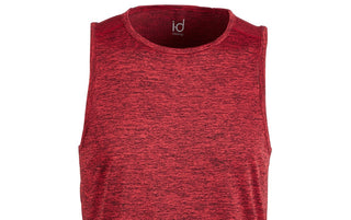Ideology Men's Mesh Tank Top Red Size 3 Extra Large