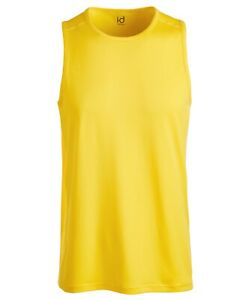 Ideology Men's Mesh Tank Top  Yellow Size 3 Extra Large