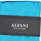 Alfani Men's Solid Twill Silk Pocket Square green Size Regular