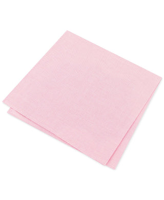 Alfani Men's Solid Twill Silk Pocket Square Pink Size Regular