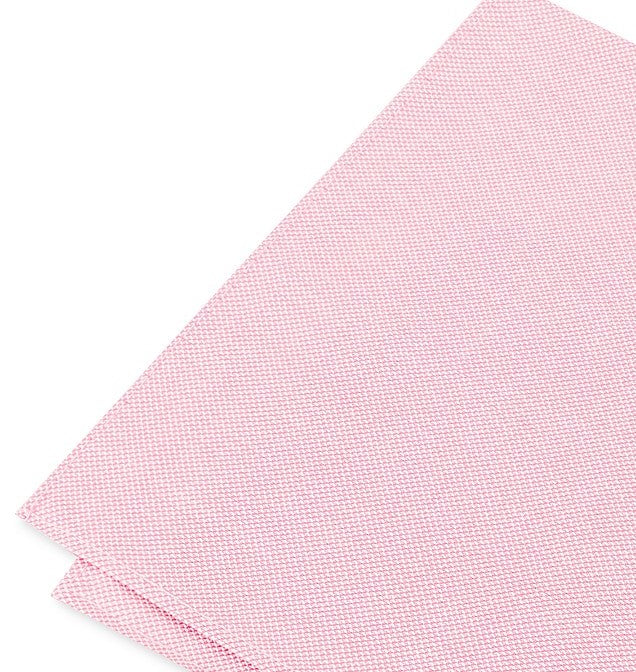 Alfani Men's Solid Twill Silk Pocket Square Pink Size Regular