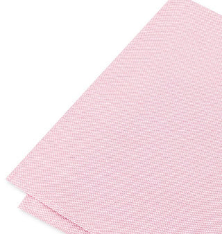 Alfani Men's Solid Twill Silk Pocket Square Pink Size Regular