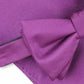 Alfani Men's Solid Textured Pre-Tied Bow Tie & Solid Textured Pocket Square Set Purple Size Regular