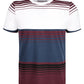 American Rag Men's Gradient Block Stripe T-Shirt Navy Size X-Large