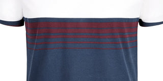 American Rag Men's Gradient Block Stripe T-Shirt Navy Size X-Large