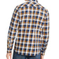 American Rag Men's Oliver Plaid Shirt Dark Blue Size XX Large