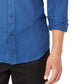 American Rag Men's Grindle Textured Shirt  Blue