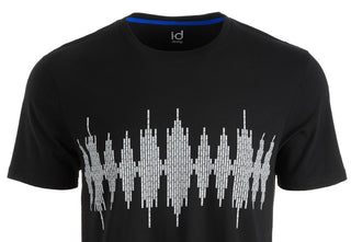 Ideology Men's Graphic T-Shirt Black Size XXX Large