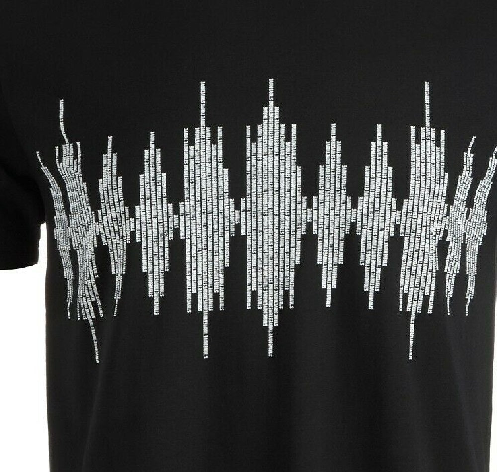 Ideology Men's Graphic Front Tee Black Size 2 Extra Large