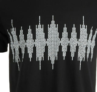 Ideology Men's Graphic Front Tee Black Size 2 Extra Large