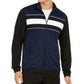 Ideology Men's Colorblocked Track Jacket  Blue Size 2 Extra Large