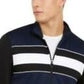 Ideology Men's Colorblocked Track Jacket  Blue Size 2 Extra Large