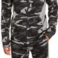 Ideology Men's Colorblocked Camo Jacket Black Size Medium