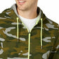 Ideology Men's Colorblocked Camo Jacket Green Size Large