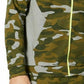 Ideology Men's Colorblocked Camo Jacket Green Size Large