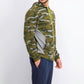 Ideology Men's Colorblocked Camo Jacket Green Size Extra Large
