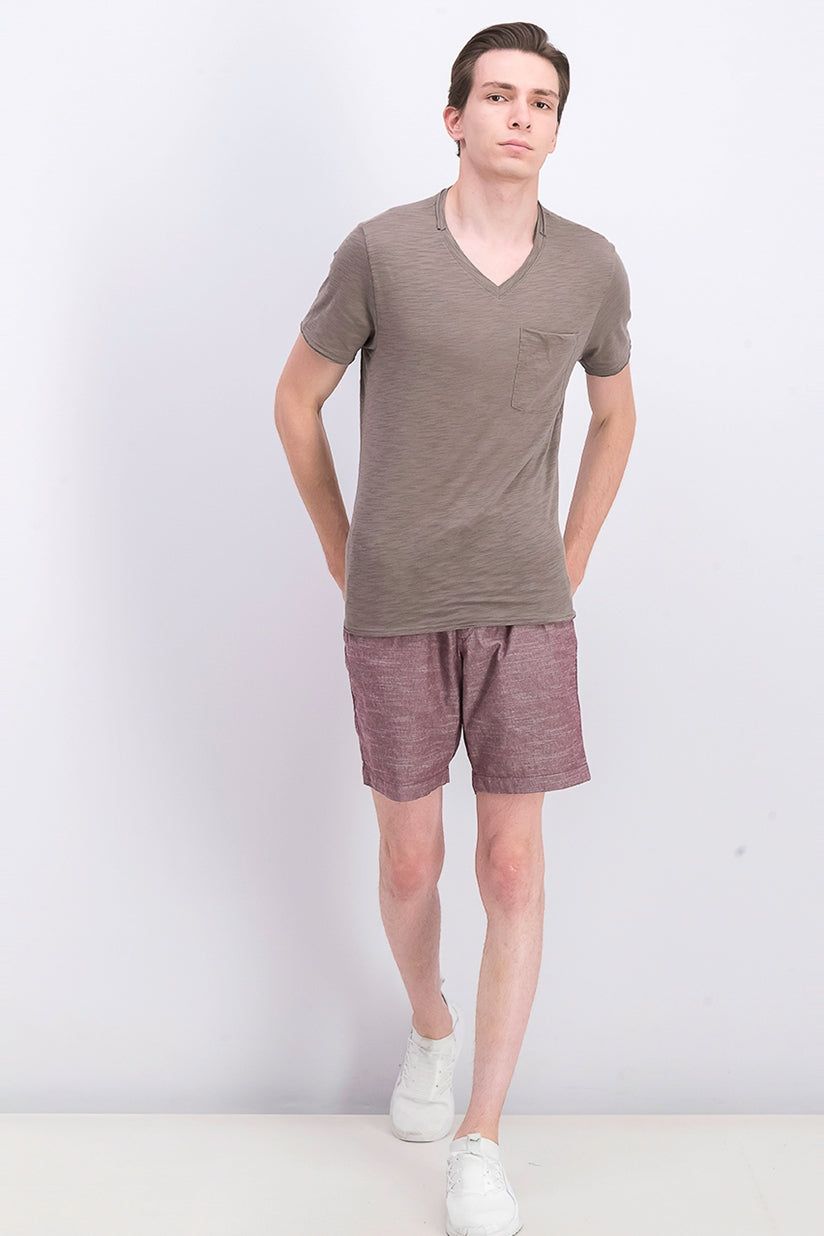INC International Concepts Men's V-Neck Pocket T-Shirt Gray Size Medium