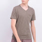 INC International Concepts Men's V-Neck Pocket T-Shirt Dark Beige Size Extra Large