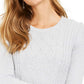 Charter Club Women's Metallic Crewneck Cable-Knit Sweater White Size XX-Large