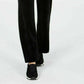 Karen Scott Women's Velour Pull-On Pants Black Size PM