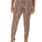 INC International Concepts  Women's  Plus Size Leopard-Print Skinny Jeans  Brown Size S P