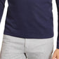 Alfani Men's Solid Quarter Zip Sweater Blue Size Small