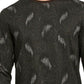 Alfani Men's Paisley Graphic Shirt Black Size Medium