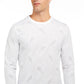 Alfani Men's Paisley Graphic Shirt White Size X-Large