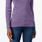 Karen Scott Women's Petite Ribbed-Knit Cotton Turtleneck Purple Size Petite Extra Large