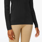 Karen Scott Women's Cotton V-Neck Sweater Black Size Extra Small