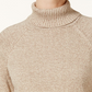 Karen Scott Women's Marled Cotton Turtleneck Sweater Blue Size Large
