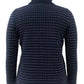 Karen Scott Women's Colorblocked Cotton Turtleneck Sweater Bright Blue Size Extra Large