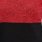 Karen Scott Women's Colorblocked Cotton Turtleneck Sweater Red Size 2 Extra Large