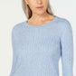 Karen Scott Women's Cable-Knit Sweater Blue Size Extra Large