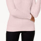 Karen Scott Women's Cable-Knit Sweater Pink Size Small