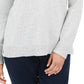 Karen Scott Women's Cotton Marled Shawl-Collar Sweater Gray Size Extra Large