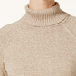 Karen Scott Women's Marled-Knit Quarter-Zip Sweater Brown Size Large